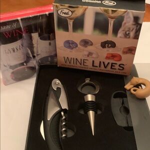 Wine Markers and Accessories Set of Three